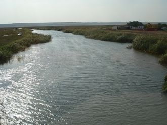 Река Берда входит в бассейн северного по