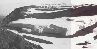 Ледник Фуртвенглер в 1973 году.