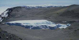 Ледник Фуртвенглер в июле 2012 года.