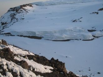 Ледник Фуртвенглер в 2007 году.