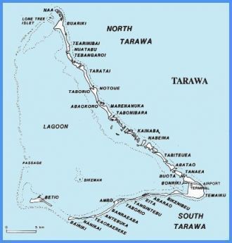 Тарава — это атолл и столица Республики 