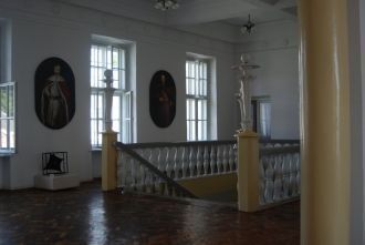 Интерьеры во дворце Вишневецких.