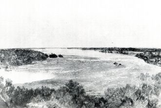 Дж. Ф. Кенсетт. Река Ниагара. 1850-е год