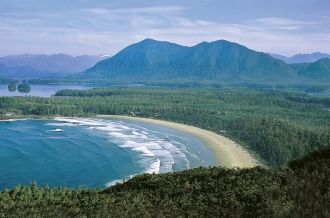 Лесистый остров Ванкувер сложен вулканич