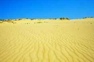 Настоящие дюны и песчаные барханы, дости