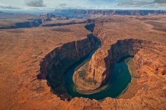 Каньон реки Колорадо в Аризоне.