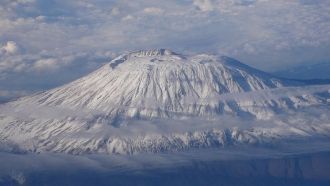Шапка горы Килиманджаро сокращается прим