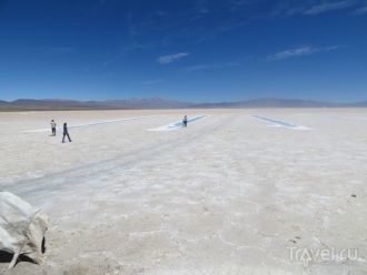 Аргентинское соляное плато Салинас Гранд