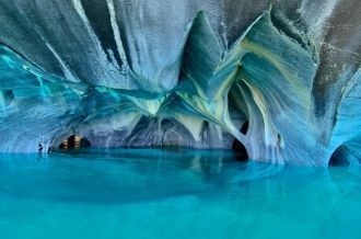 Мраморные пещеры Cuevas de Marmol — сама