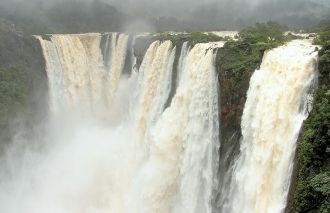 Водопад Герсоппа, Индия. Второй по высот