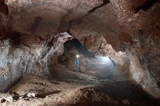 Пещера Озёрная - самая длинная гипсовая 