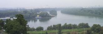 Место впадения Савы в Дунай.