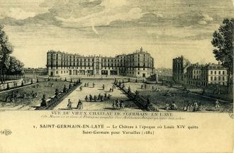 Сен-Жерменский дворец, 1682. Данный двор