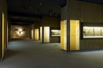 Экспозиция музея национальной археологии