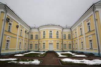 Восточный фасад дворца в Кричеве сохрани