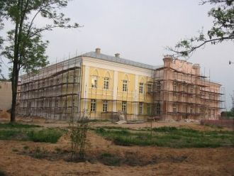 Реставрация дворца Потемкина в Кричеве. 