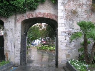 Ворота Трафальгарского кладбища.