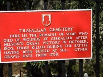 Трафальгарское кладбище долгое время не 