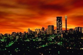 Ночной Йоханнесбург