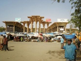 На рынке столицы Нигера.