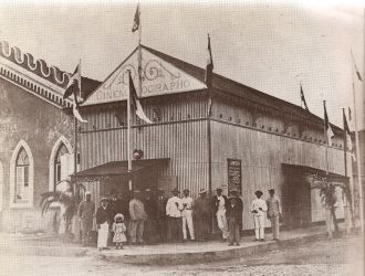 Первый кинотеатр в Лоренсу-Маркиш,  1908