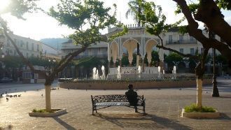 В центре города Блида.