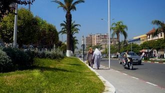 Улицы алжирского города Блида.