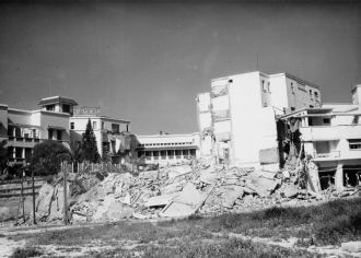Агадир после землетрясения в 1960 г.