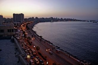 Александрия ночью