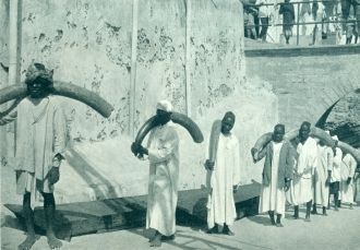 Историческое изображение Момбасы.