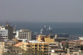 Дакар с высоты