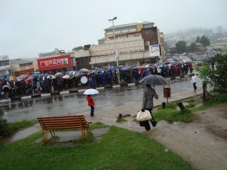 Дождь в Мбабане.