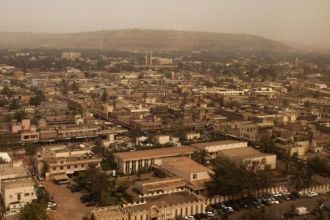 Фото Бамако с высоты.