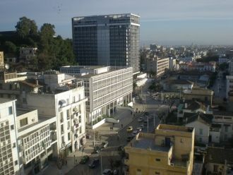 Над улицами города Аннаба.