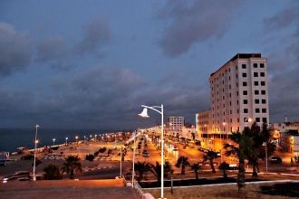 Надор ночью.