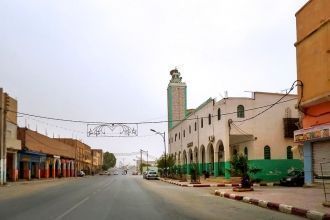 Улицы алжирского города Бискра.