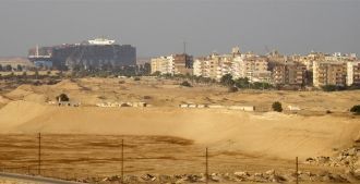 Город Суэц в Египте.