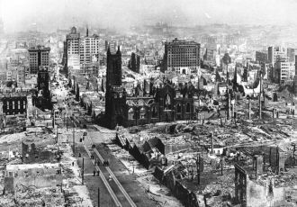 1906г. Сан-Франциско после землетрясения