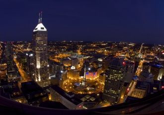 Ночной Индианаполис