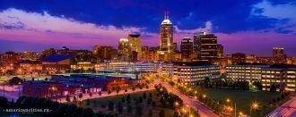 Вид на Индианаполис