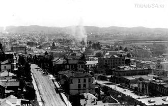 Лос-Анджелес в 1890 году.