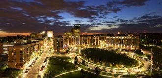 Огни ночной Омахи