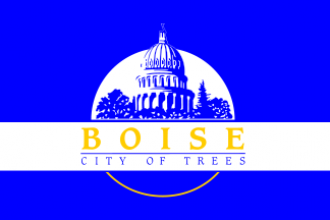 Флаг города Бойсе, Айдахо, США.
