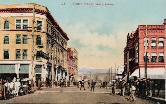 История города Бойсе, Айдахо, США.