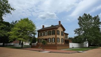 Дом Авраама Линкольна в Спрингфилде, США