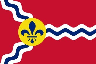 Флаг города Сент-Луис.