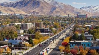 Солт-Лейк-Сити с высоты