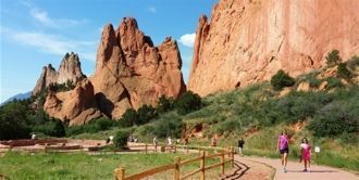 Люди в Колорадо-Спрингс, США, Колорадо.