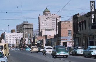 Улицы Эль-Пасо, 1959 год.