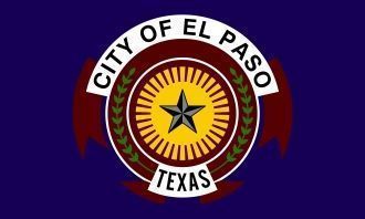Флаг города Эль-Пасо.